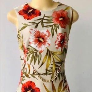 ENFOCUSED STUDIO SIZE 6 HAWAIIAN DRESS.